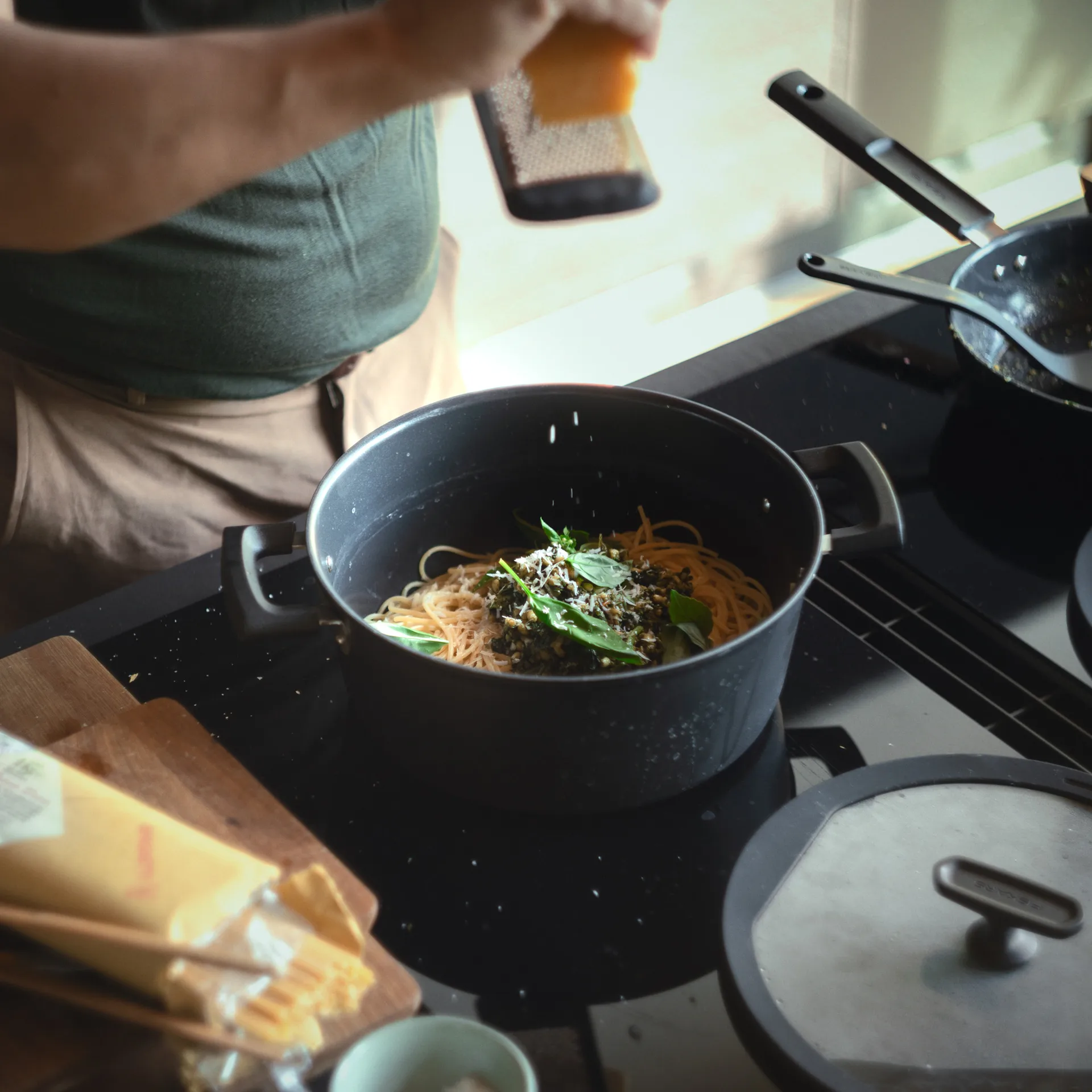 Casserole avec couvercle Hard Face Ceratec Superior, 5 L Fiskars