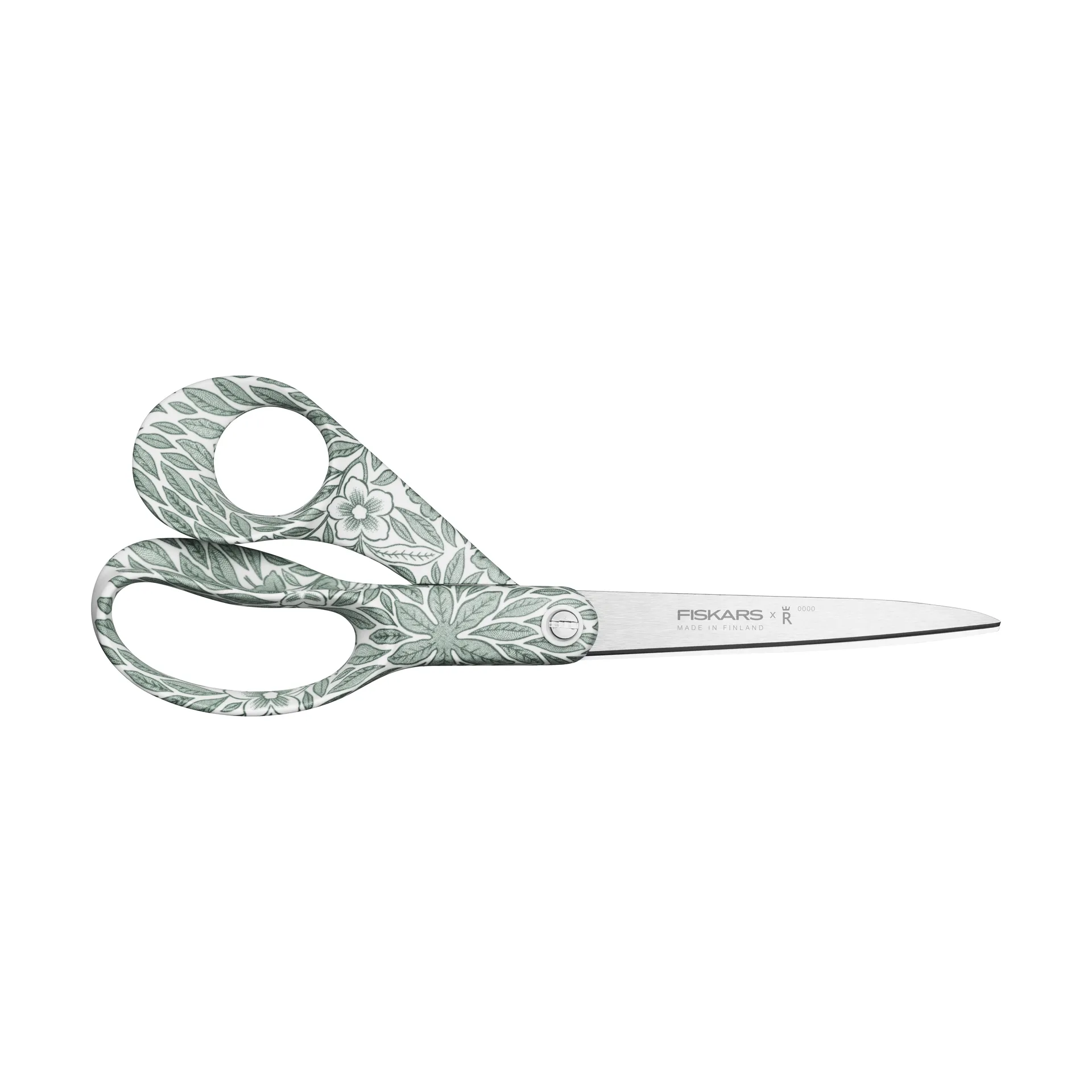 Ciseaux universels Fiskars x Rörstrand, Ostindia Floris vert, 21 cm Fiskars
