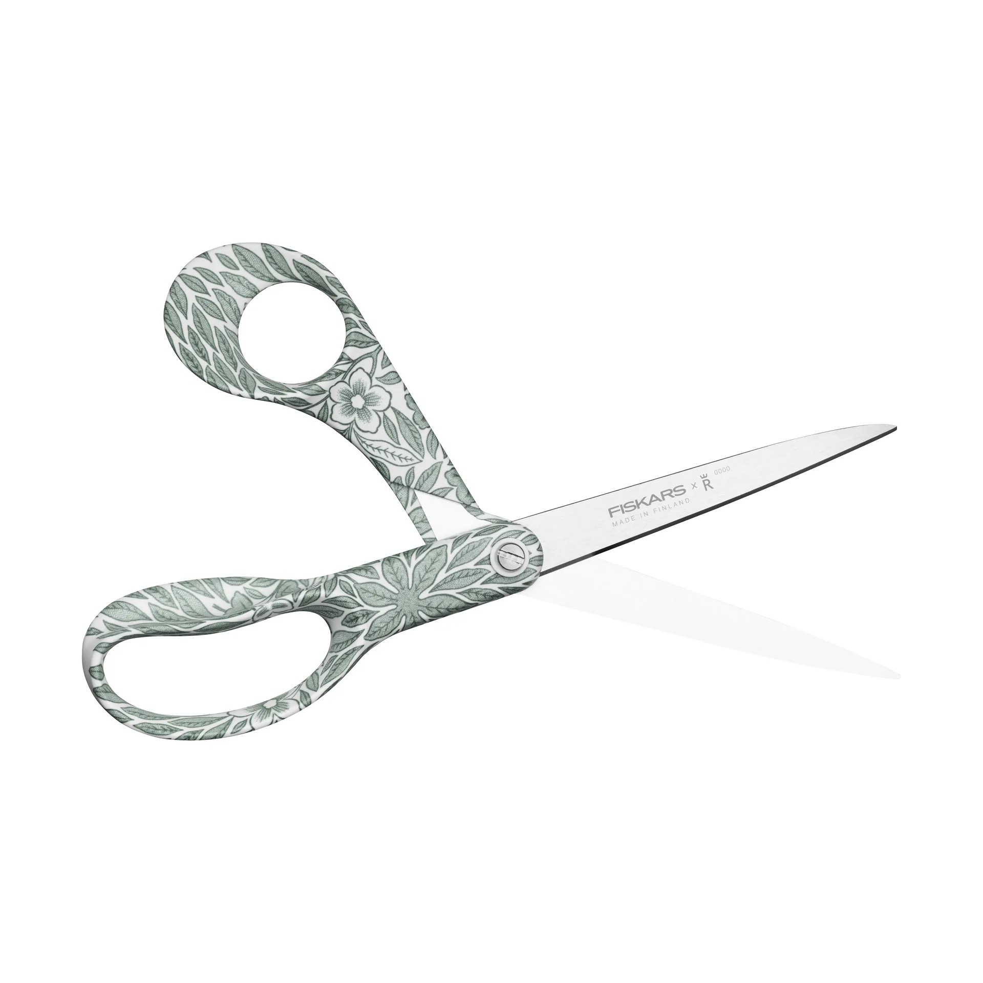 Ciseaux universels Fiskars x Rörstrand, Ostindia Floris vert, 21 cm Fiskars