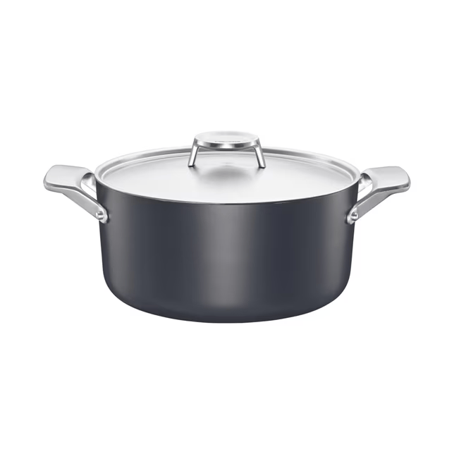 Cocotte avec couvercle Taiten 3,5 l - Noir - Fiskars