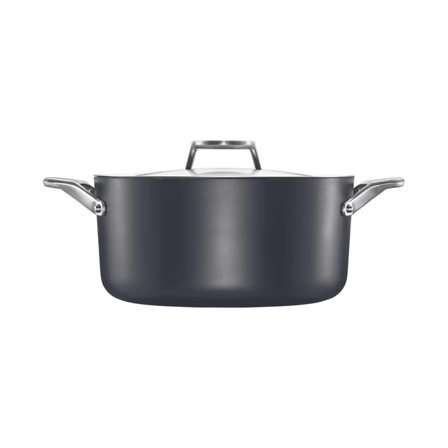 Cocotte avec couvercle Taiten 3,5 l, Noir Fiskars