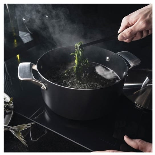 Cocotte avec couvercle Taiten 3,5 l, Noir Fiskars
