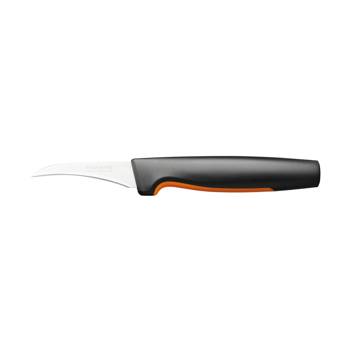 fiskars couteau à épluché recourbé functional form 7 cm