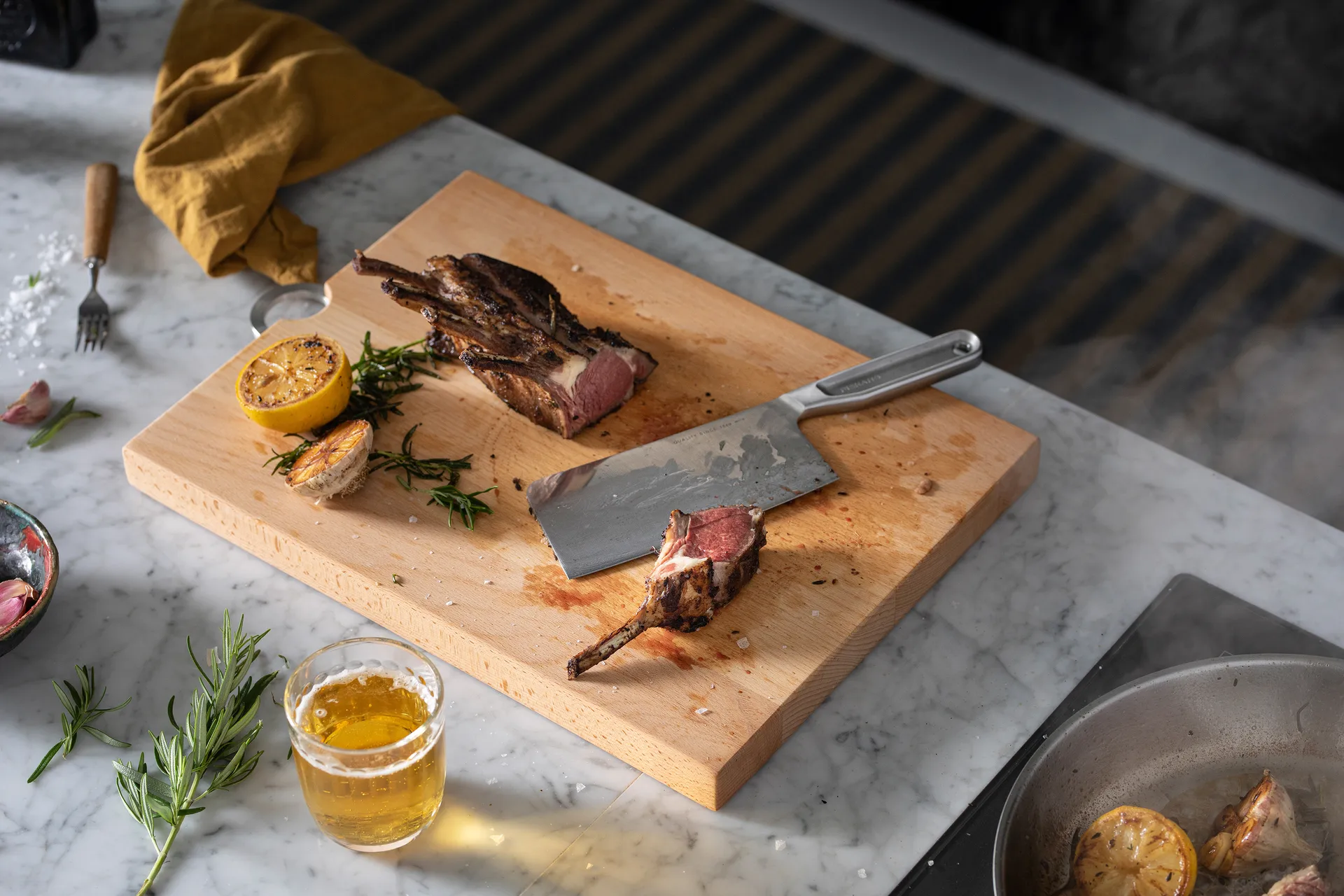 Couteau à hacher All Steel, 16 cm Fiskars