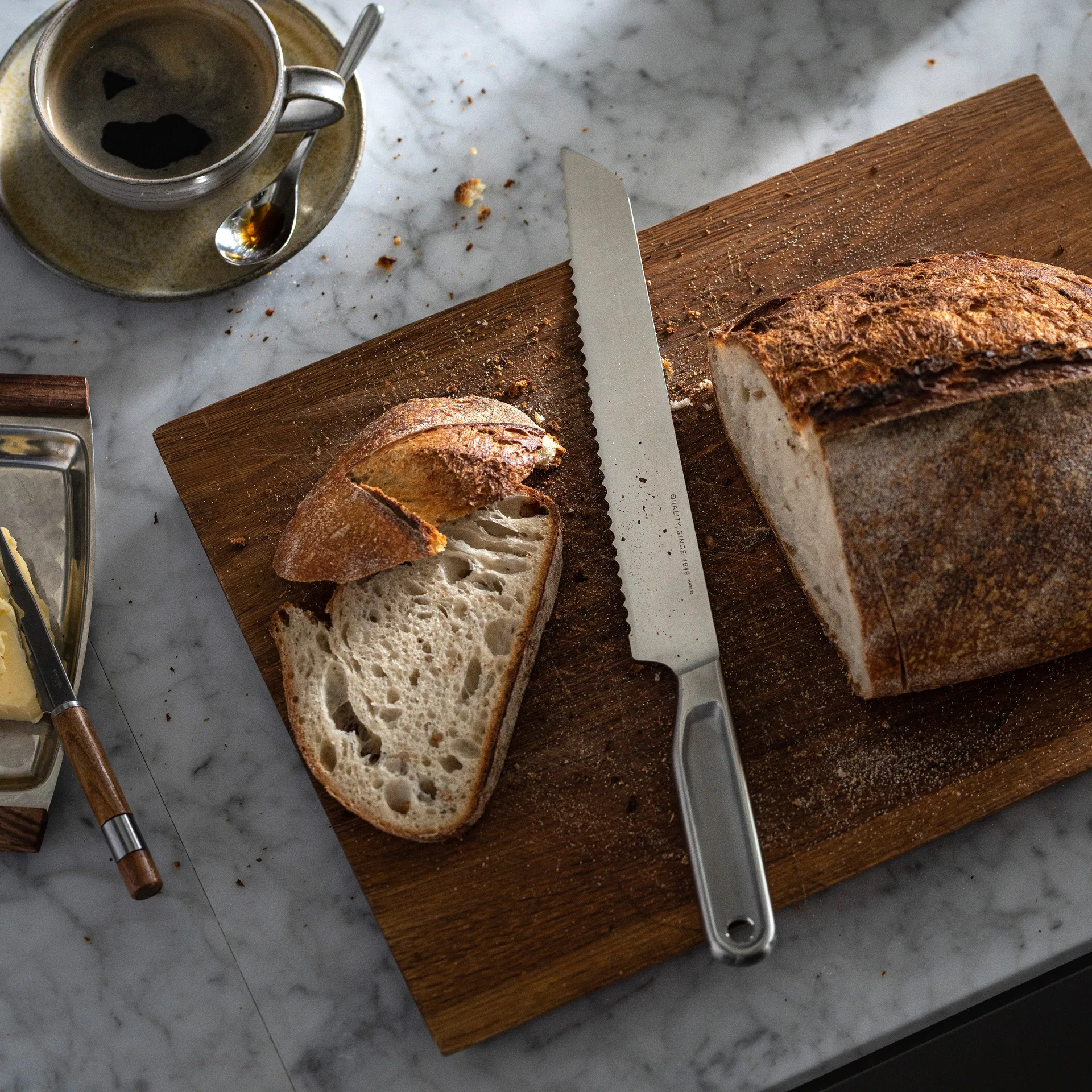 Couteau à pain All Steel, 22 cm Fiskars