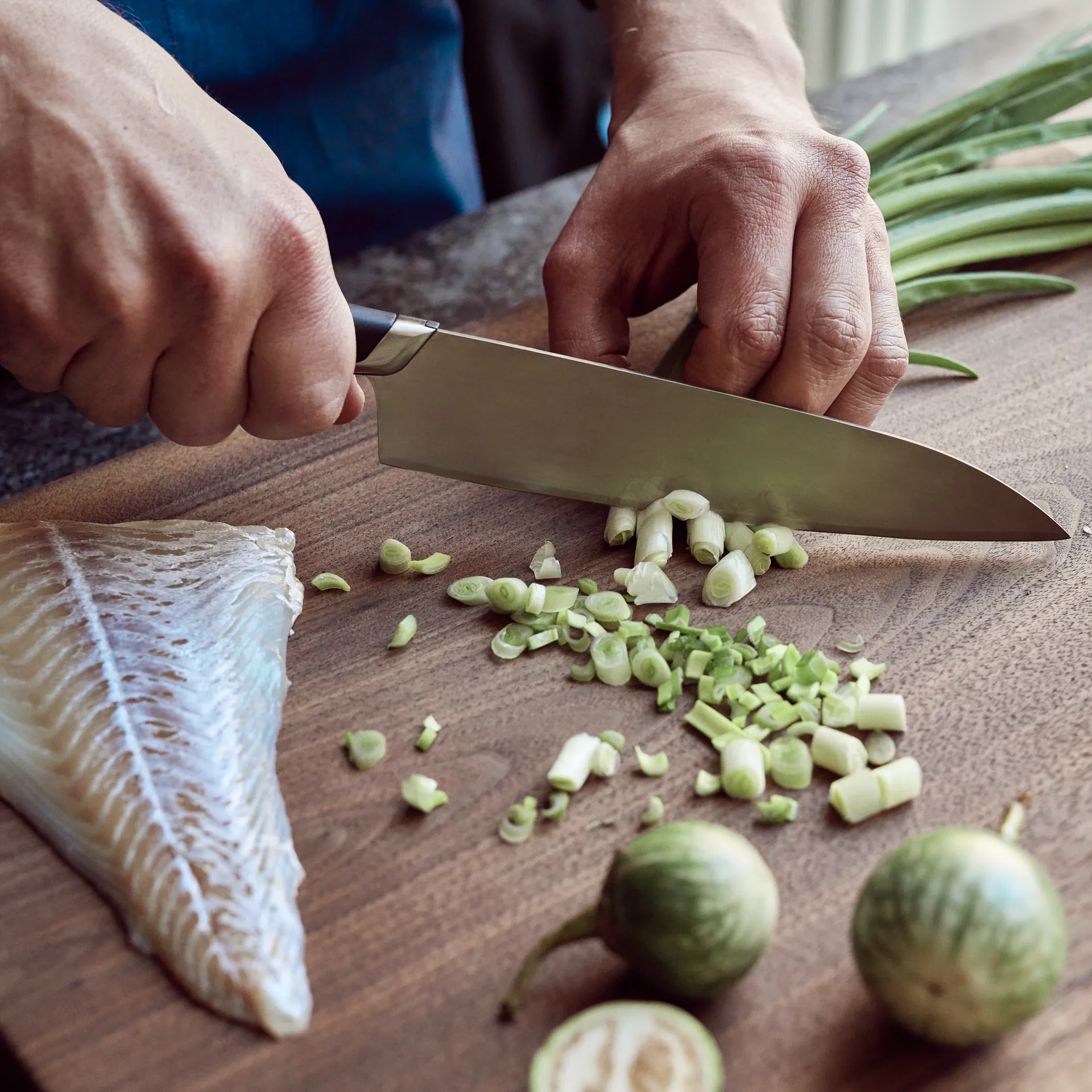 Couteau de chef Titanium 20 cm, Noir Fiskars