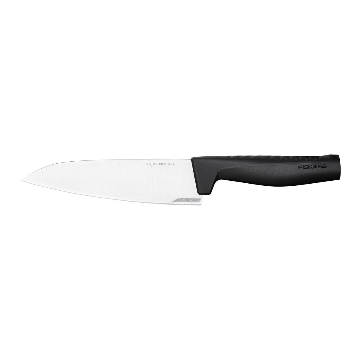 fiskars couteau de cuisine hard edge 17 cm acier inoxydable