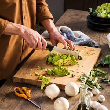 Couteau de cuisine santoku Hard Edge 16 cm - Acier inoxydable - Fiskars
