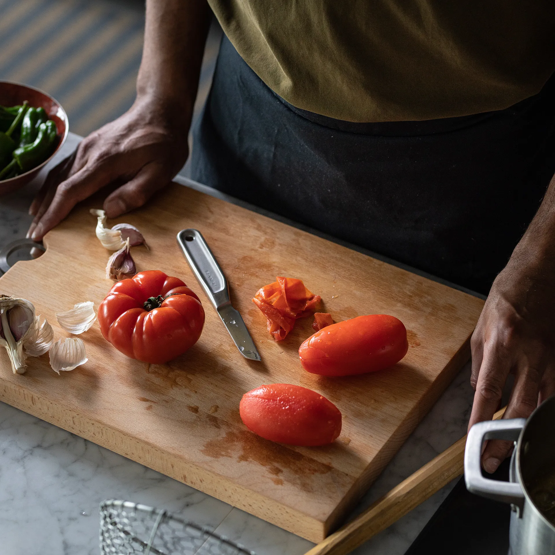 Couteau éplucheur All Steel, 7 cm Fiskars