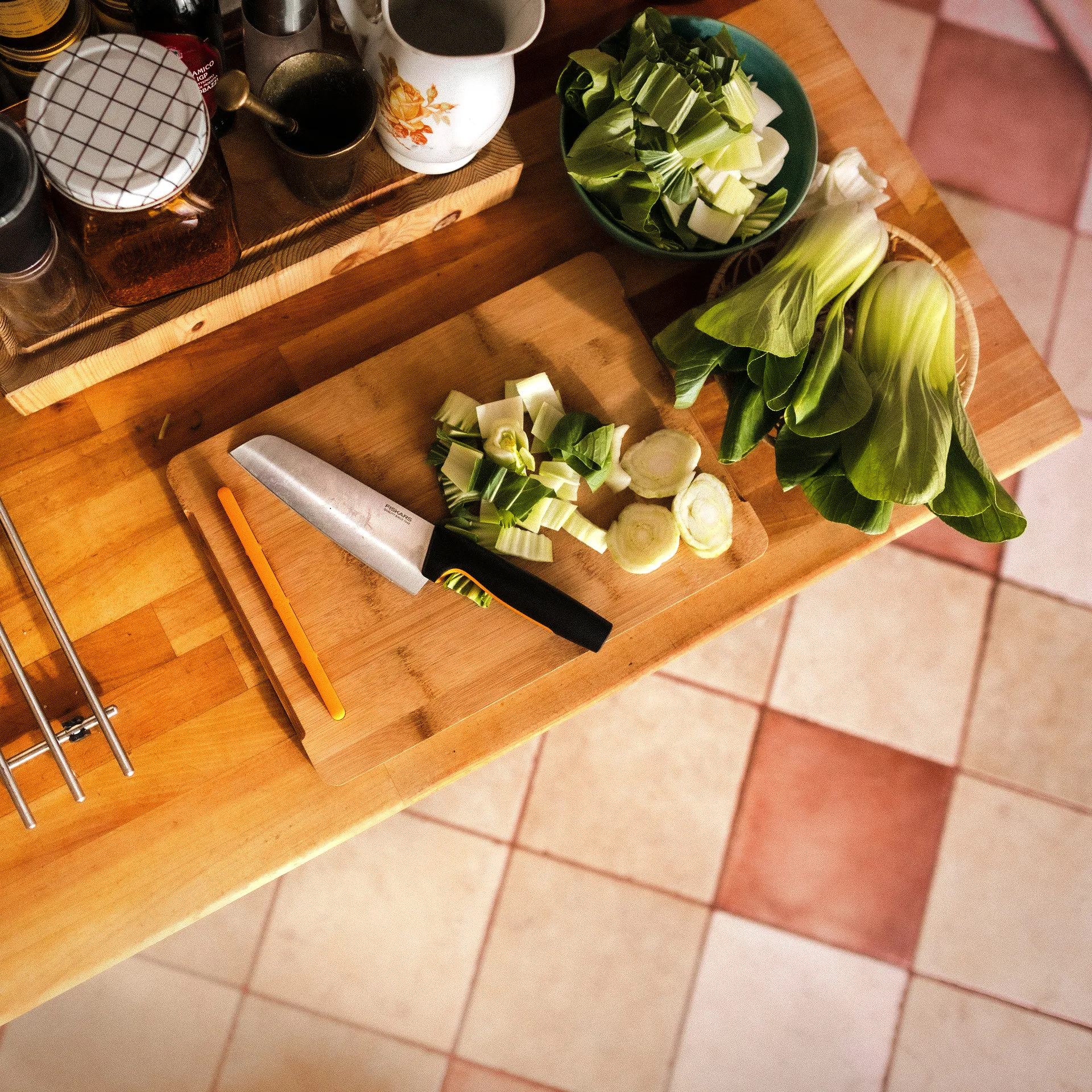 Couteau Santoku Functional Form, 16 cm Fiskars