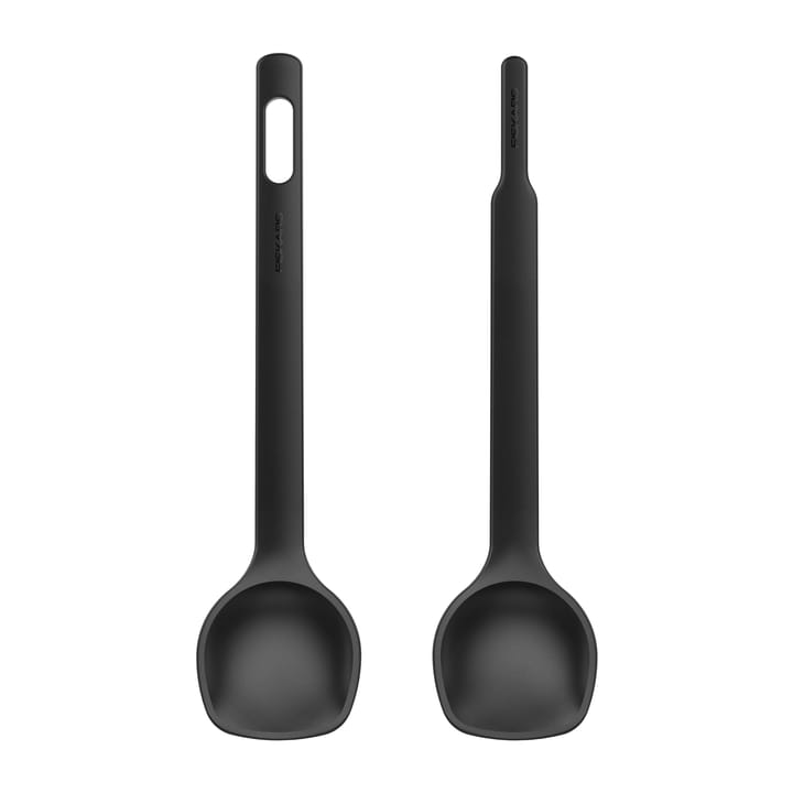 Couverts à salade Functional Form Lot de 2 - Noir - Fiskars