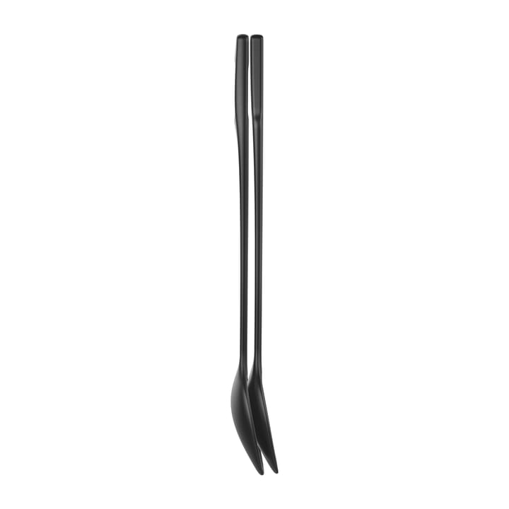 Couverts à salade Functional Form Lot de 2, Noir Fiskars