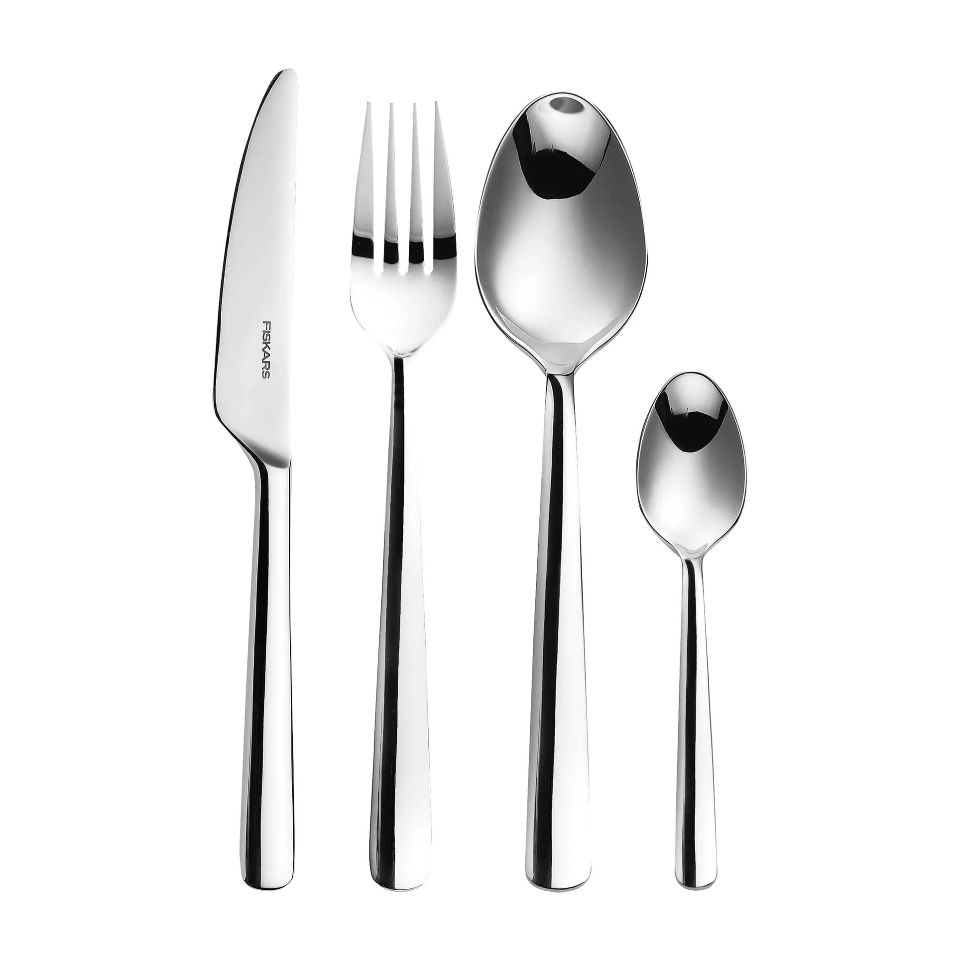 Couverts Functional Form finition brillante, 24 pièces Fiskars