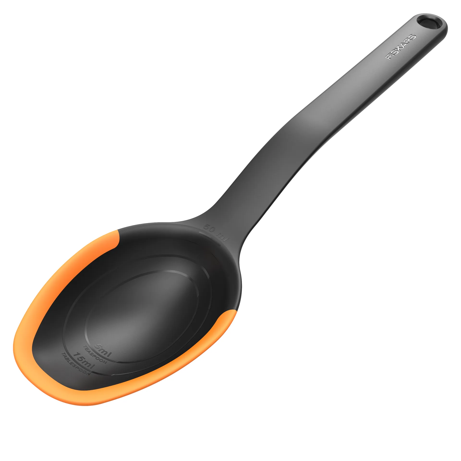 Cuillère en silicone Functional Form 29 cm, Noir Fiskars