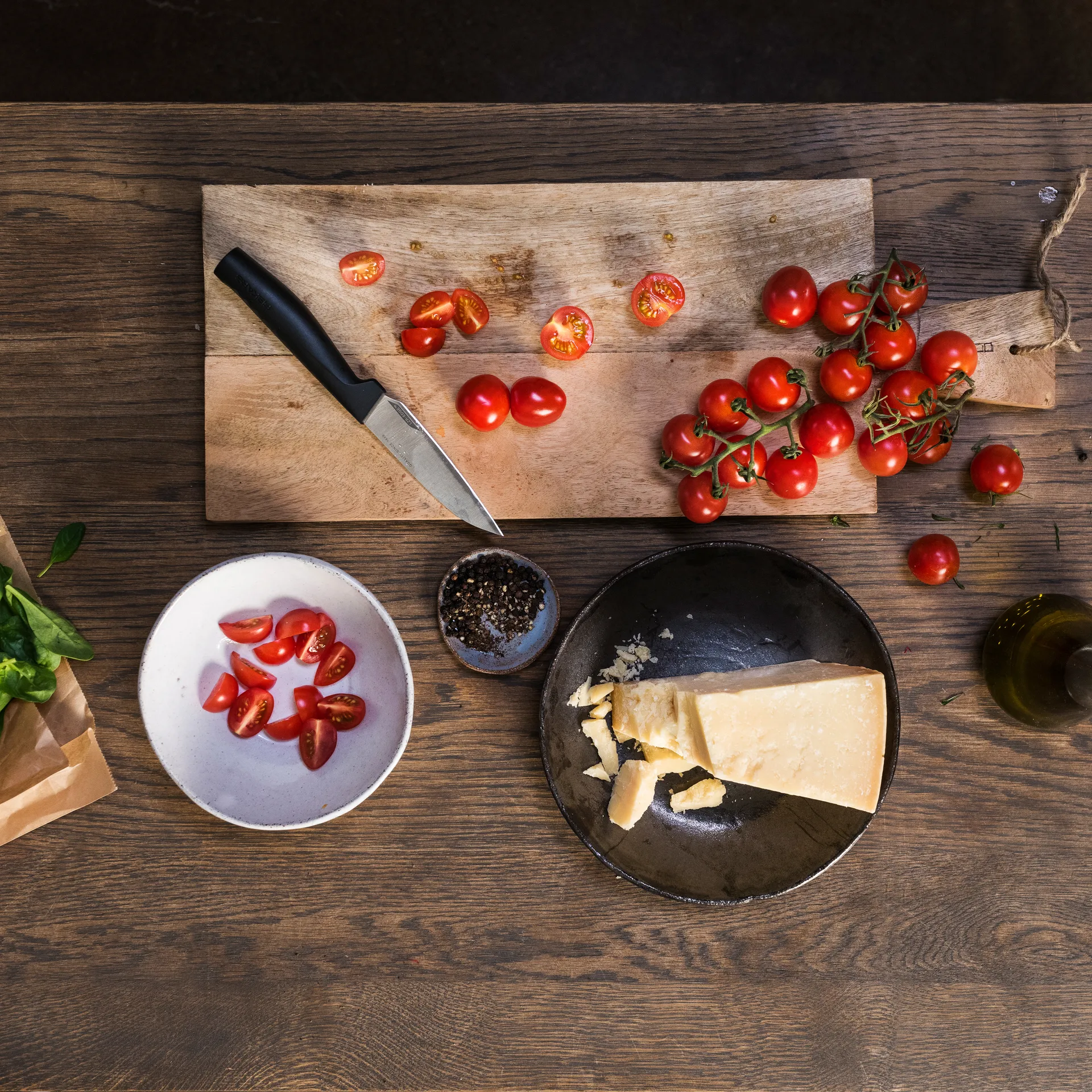Ensemble couteau de cuisine et couteau à légumes Hard Edge, 2 Pièces Fiskars