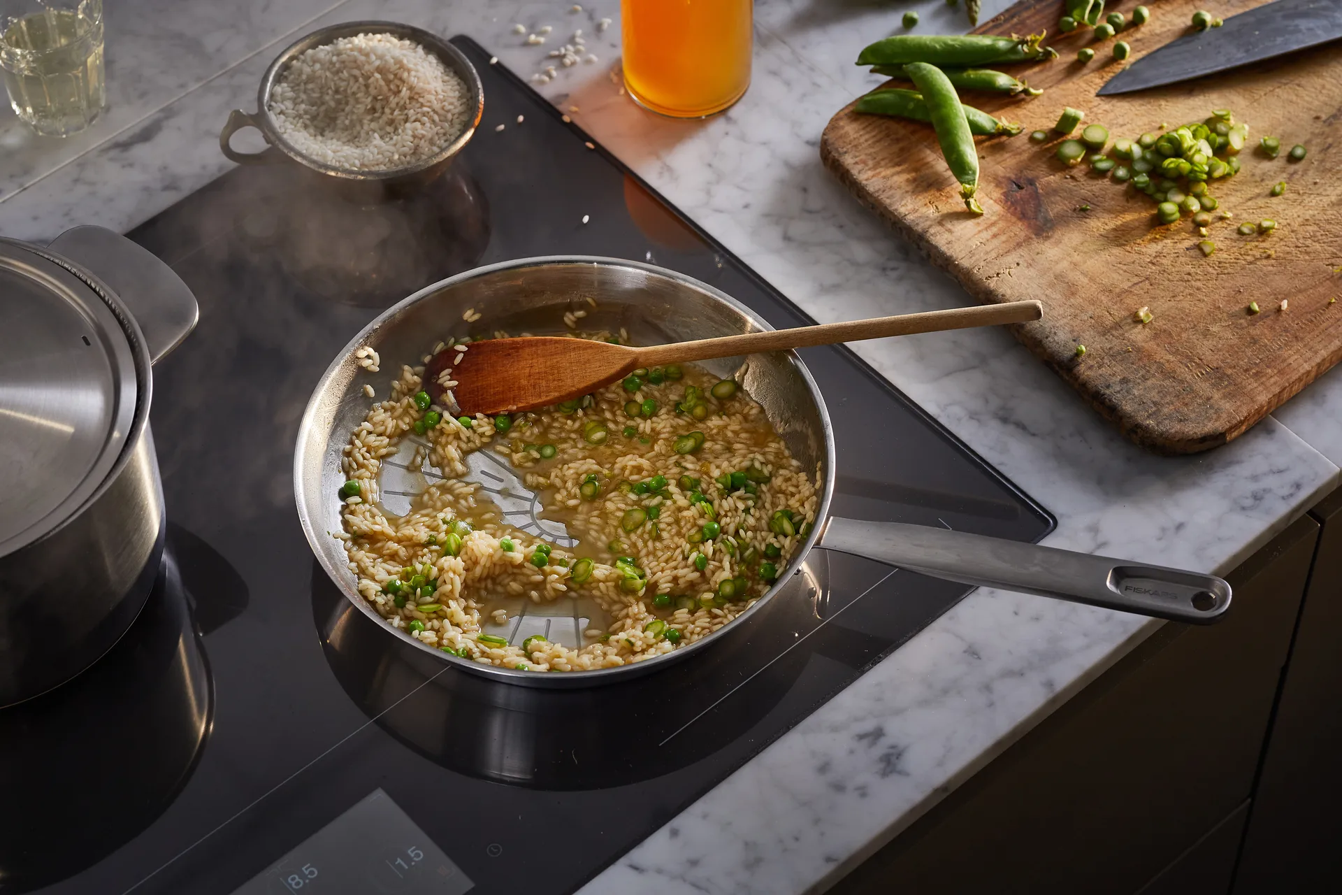 Ensemble de poêles All Steel Pure, 2 pièces Fiskars