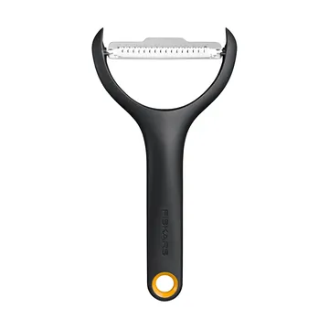 Éplucheur Functional Form - noir, éplucheur julienne, en Y - Fiskars
