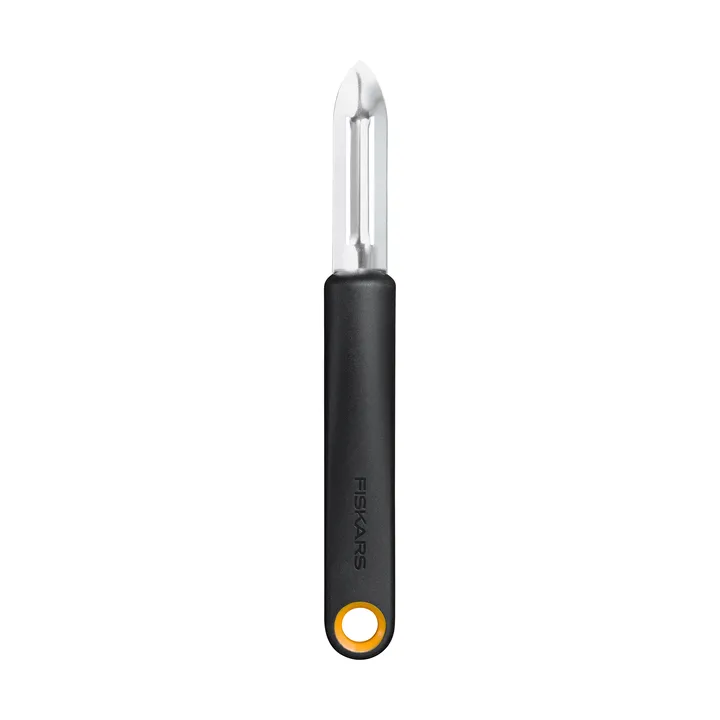 Éplucheur Functional Form - Noir, lame fixe - Fiskars