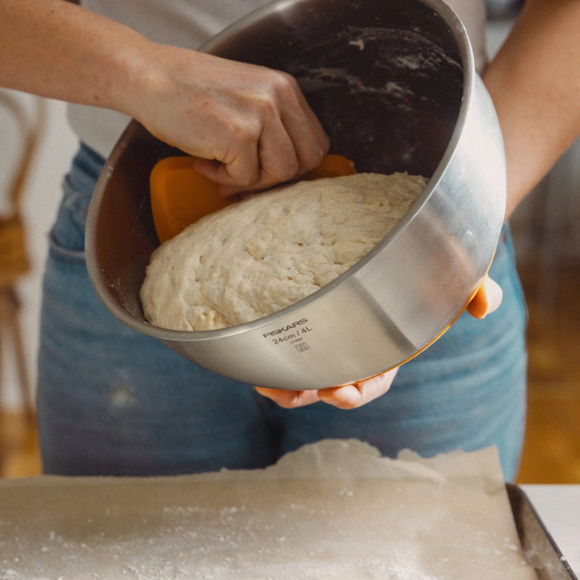 Functional Form bol à pâtisserie, Acier inoxydable, 4 L Fiskars