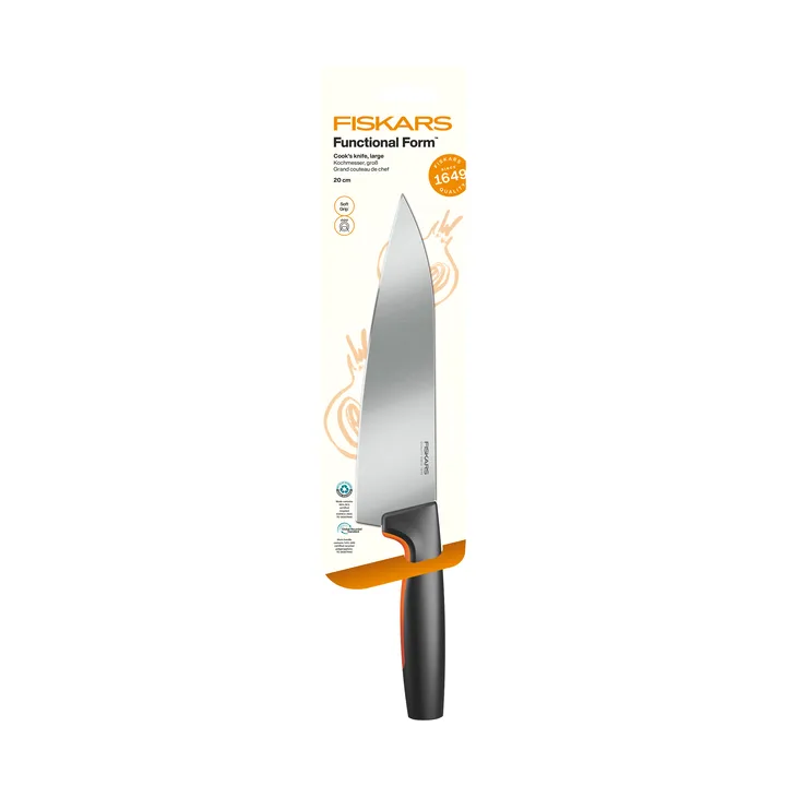 Functional Form couteau de chef - Grand, acier inoxydable - Fiskars