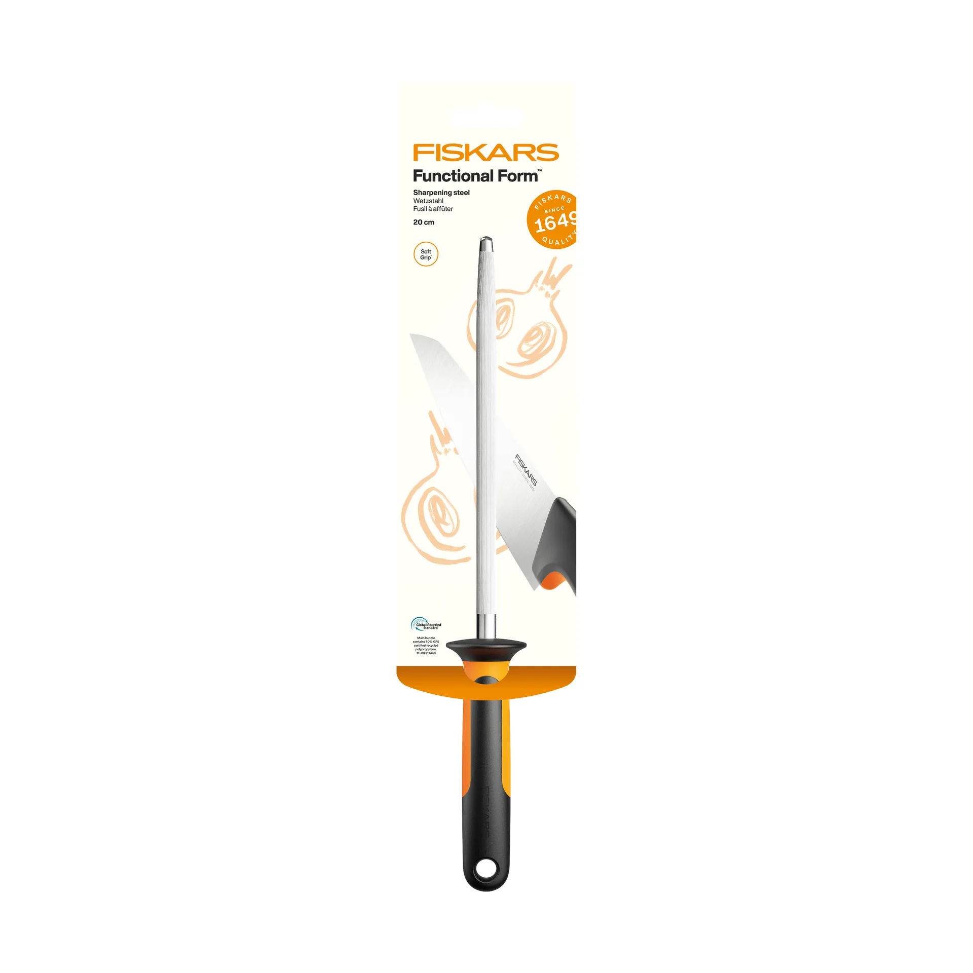 Functional Form fusil à aiguiser, Acier inoxydable Fiskars