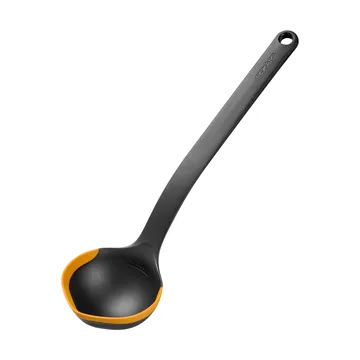 Functional Form louche à soupe - Noir-orange, 36,2 cm - Fiskars