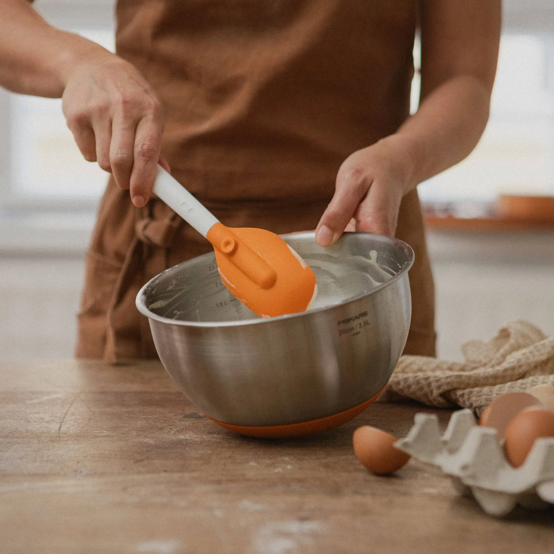 Functional Form spatule en silicone, plast-silicone Fiskars