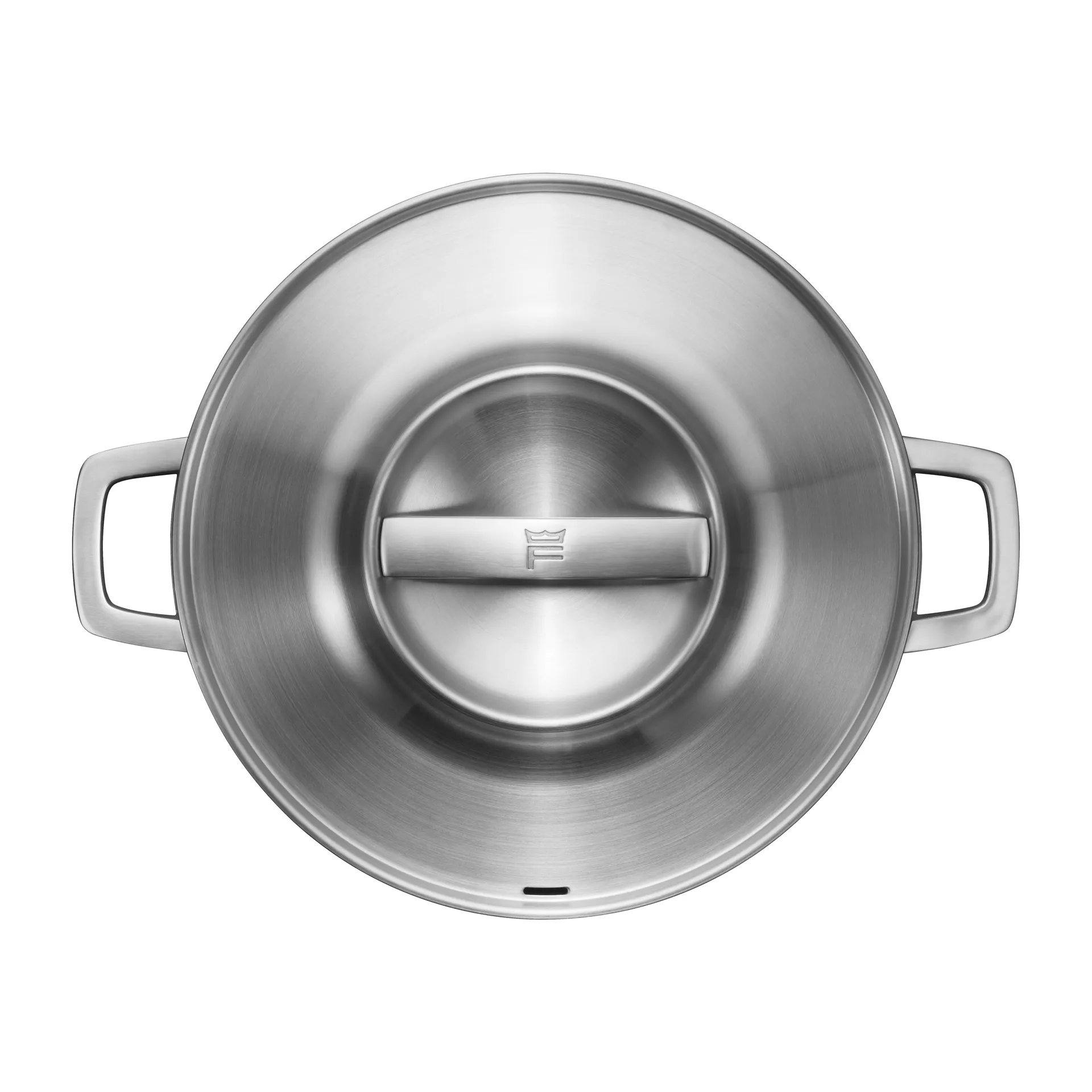 Plaque à four Norden Steel 2023 en acier inoxydable, Ø28cm Fiskars