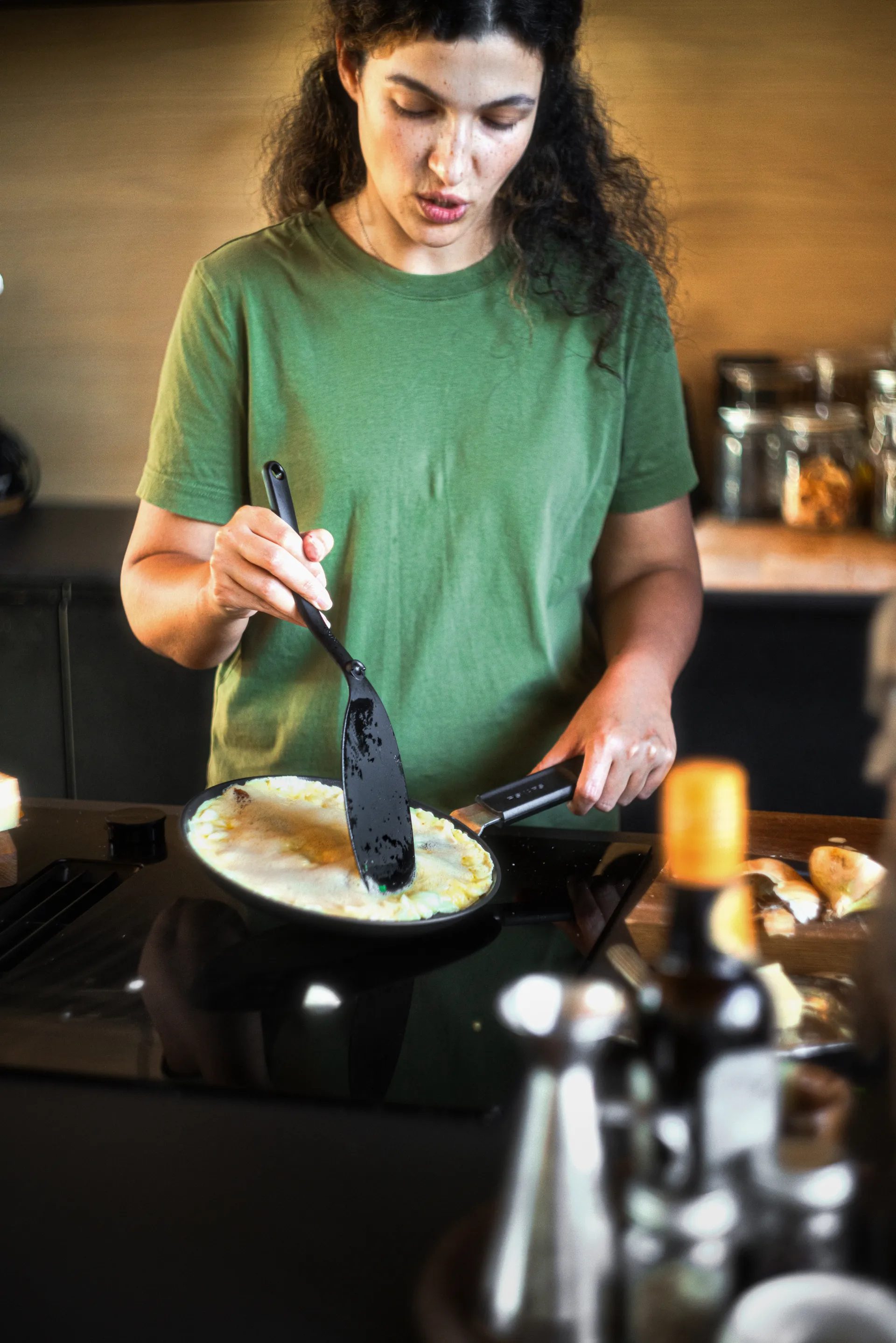 Poêle à crêpes Hard Face Ceratec Superior, 22 cm Fiskars