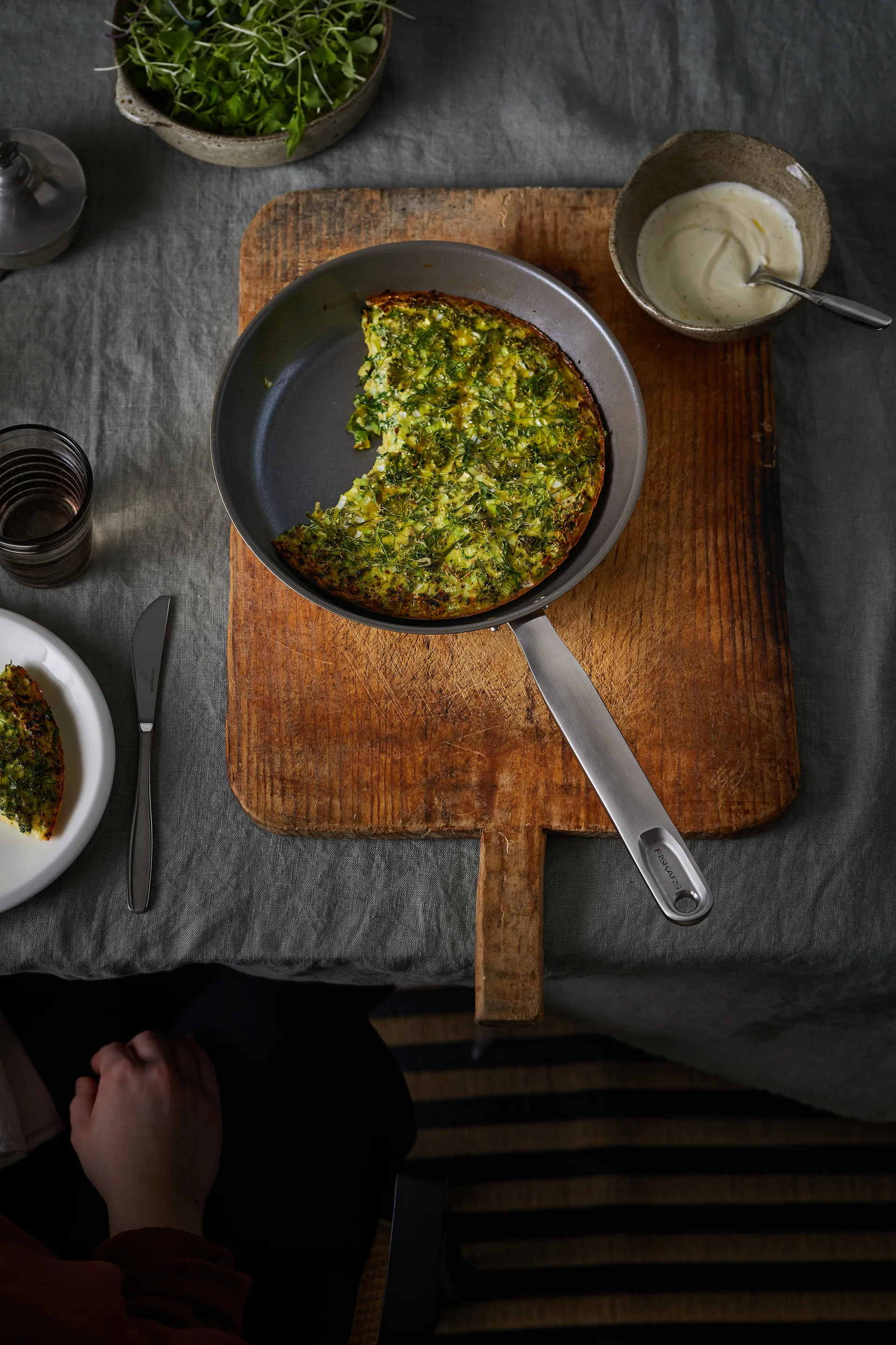 Poêle à frire All Steel, Ø24 cm Fiskars