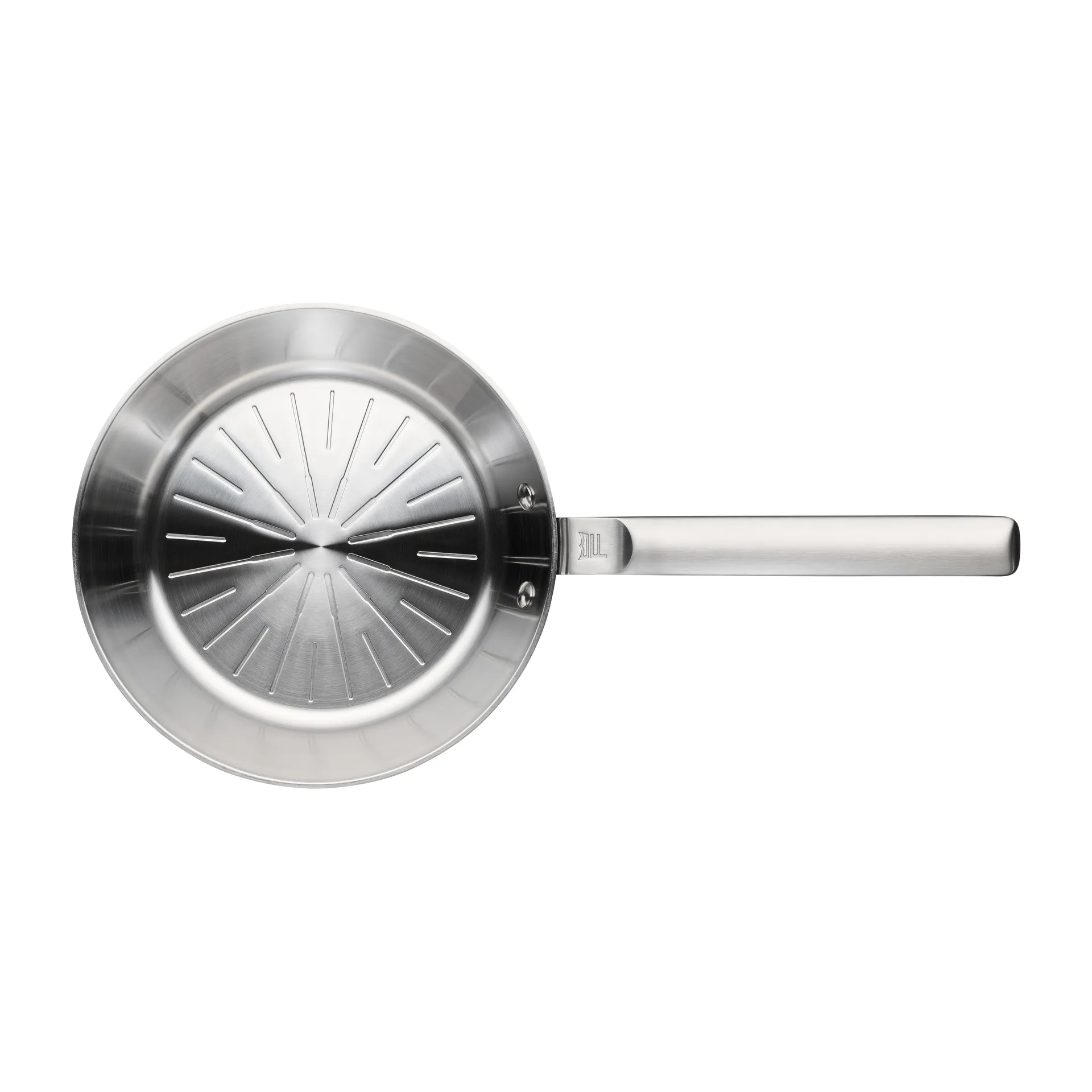 Poêle à frire Norden Steel en acier inoxydable non revêtu, Ø24cm Fiskars