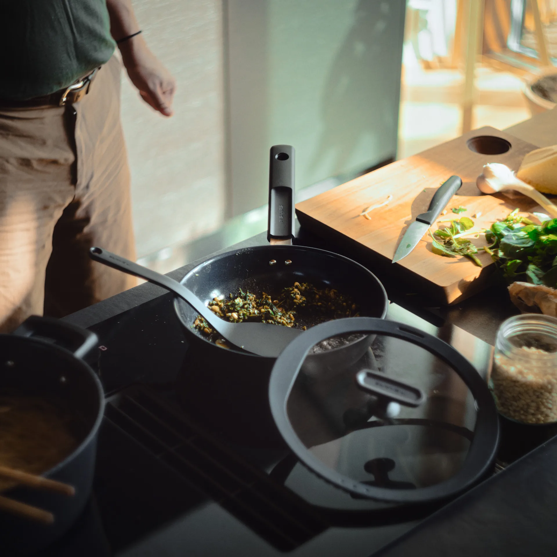 Poêle à griller Hard Face Ceratec Superior, 26 cm Fiskars