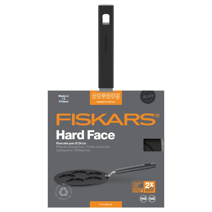 Poele à pancakes suédois Hard Face, 24 cm Fiskars