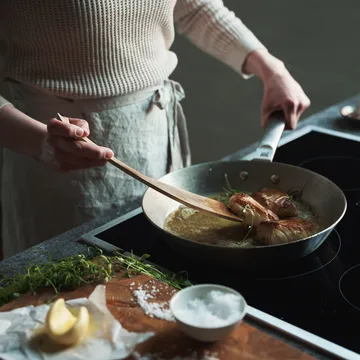 Poêle Norden acier inoxydable - 28 cm - Fiskars