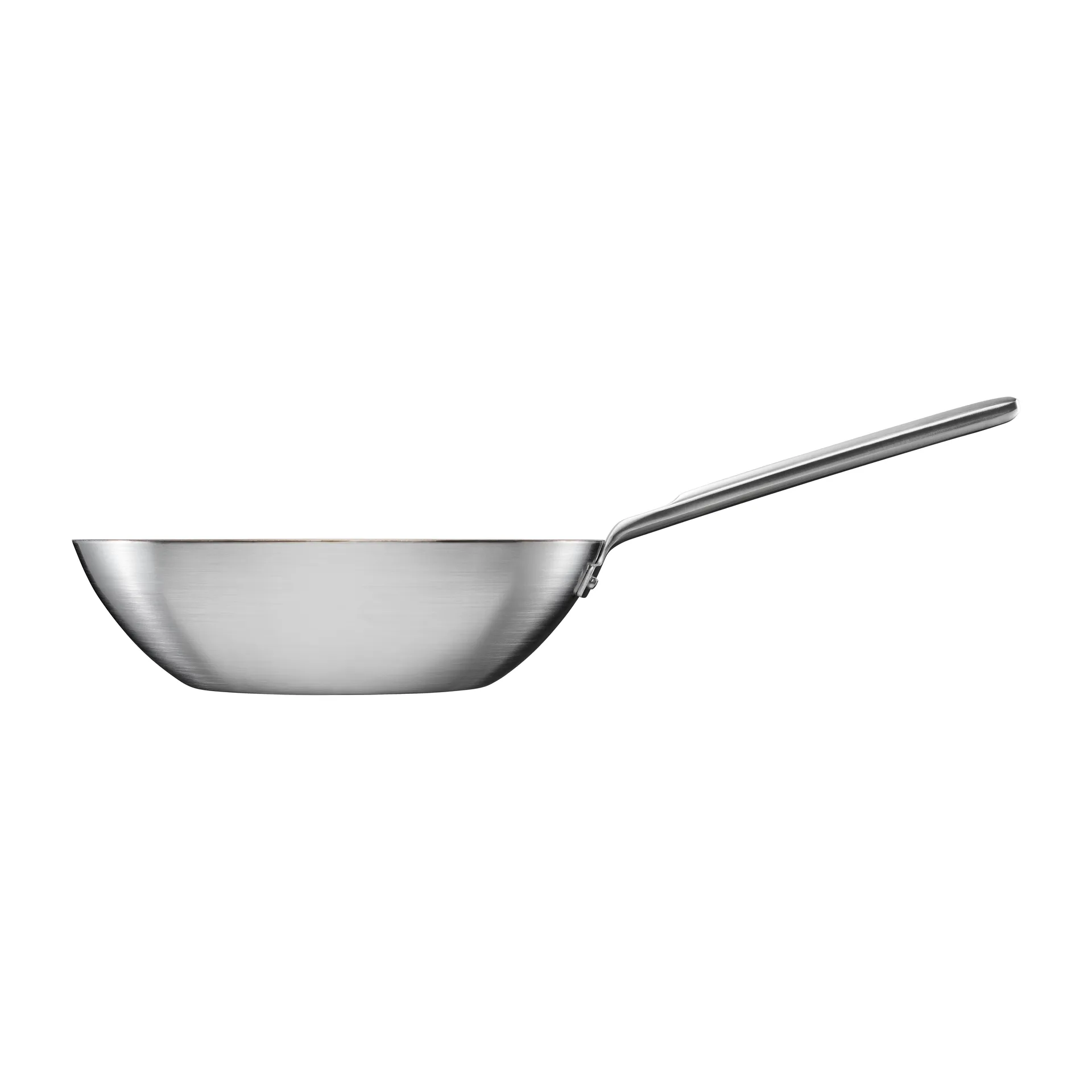 Poêle wok en acier inoxydable Norden Steel 2023, Ø28cm Fiskars