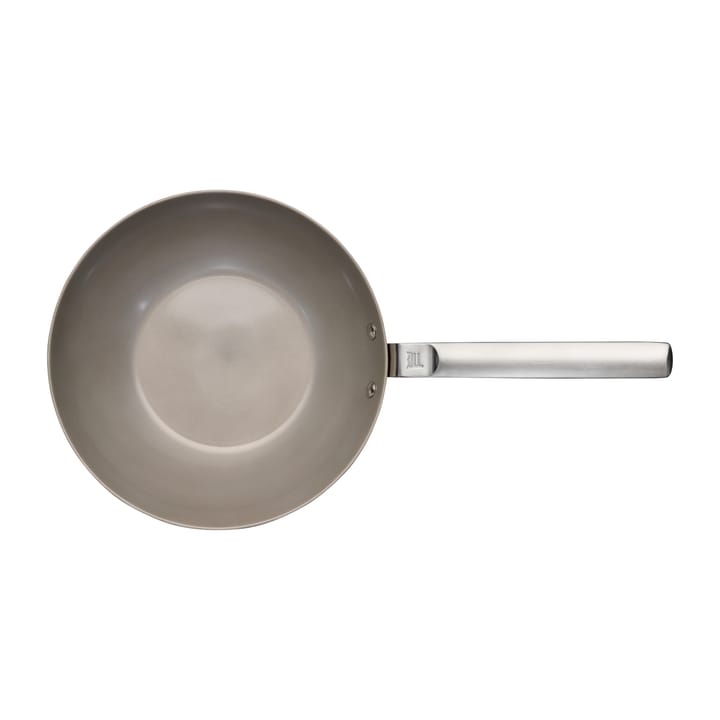 Poêle wok en acier inoxydable Norden Steel 2023, Ø28cm Fiskars
