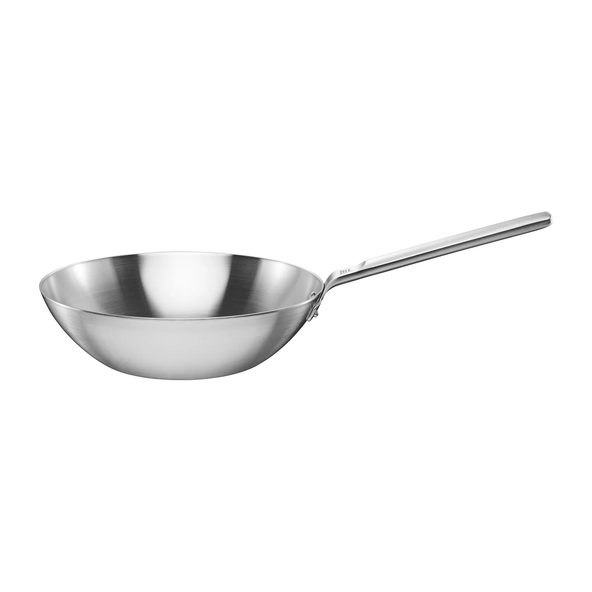 Poêle wok Norden Steel en acier inoxydable non revêtu, Ø28cm Fiskars