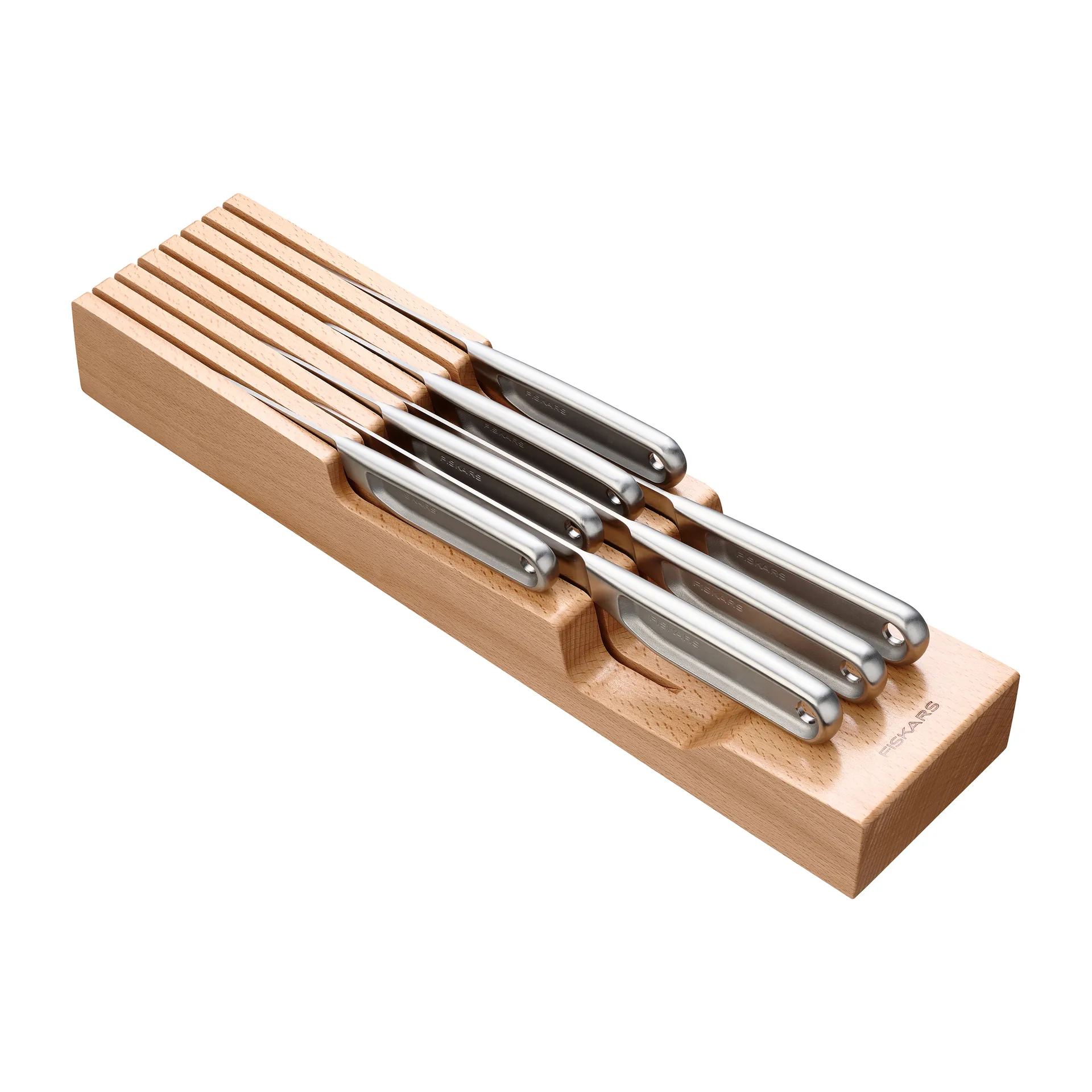 Rangement pour tiroir à couteaux Fiskars, bois Fiskars