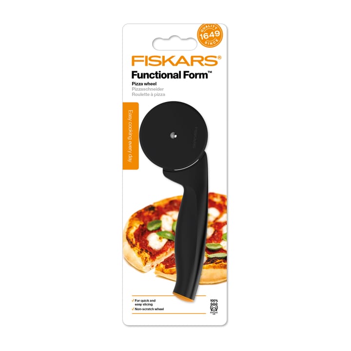 Roulette à pizza Functional Form, Noir Fiskars