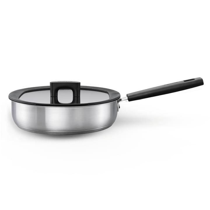 Sauteuse avec couvercle Hard Face Steel - 26 cm - Fiskars