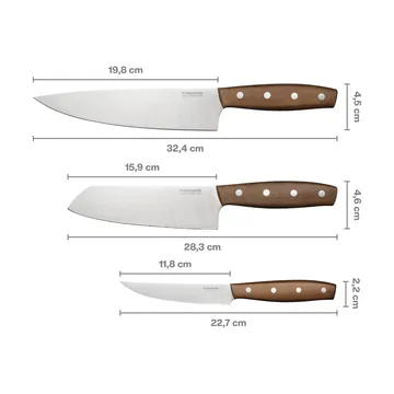 Set de couteaux Folken - 3 pièces - Fiskars