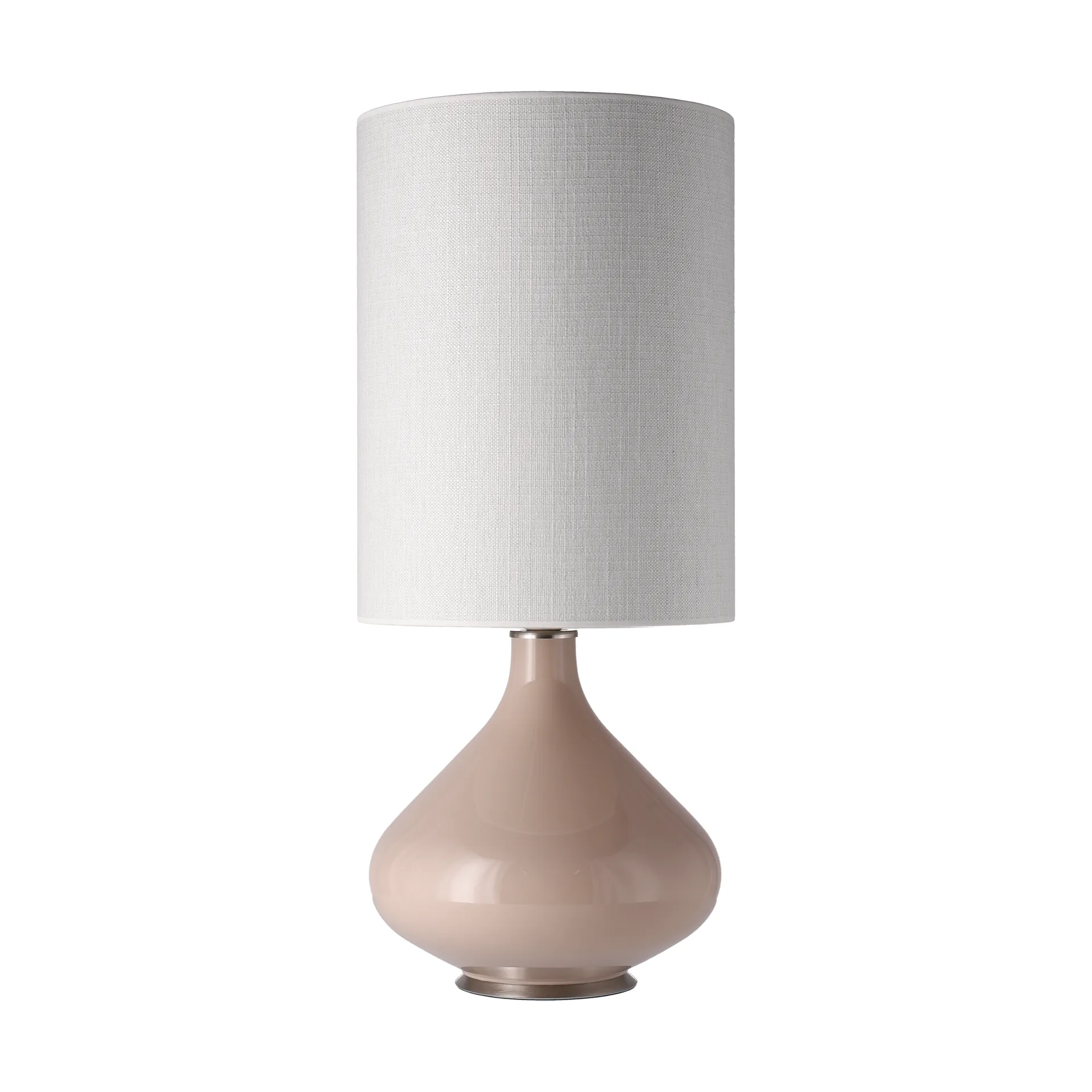 Lampe de table Flavia, base beige, Babel Beige L Flavia Lamps