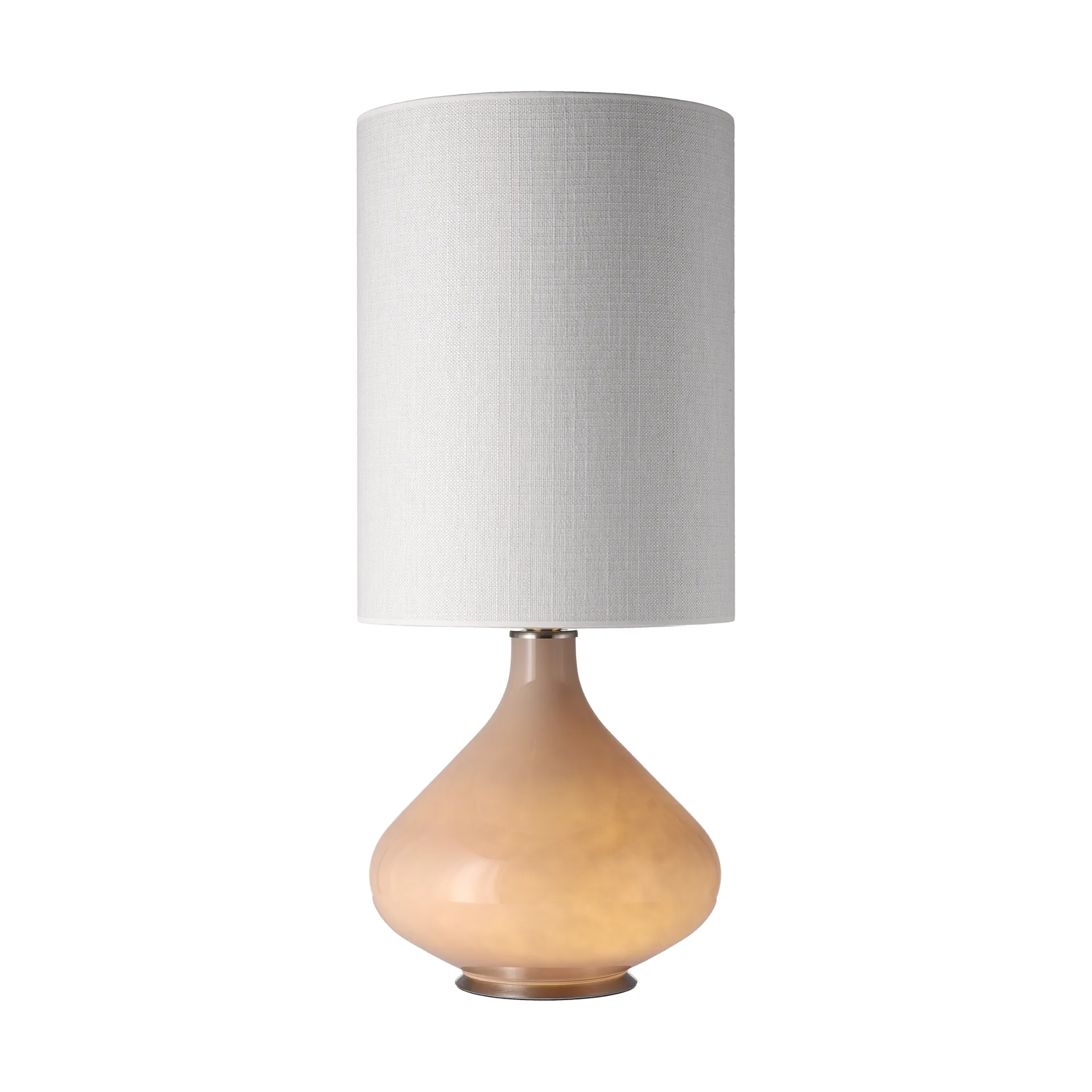 Lampe de table Flavia, base beige, Babel Beige L Flavia Lamps