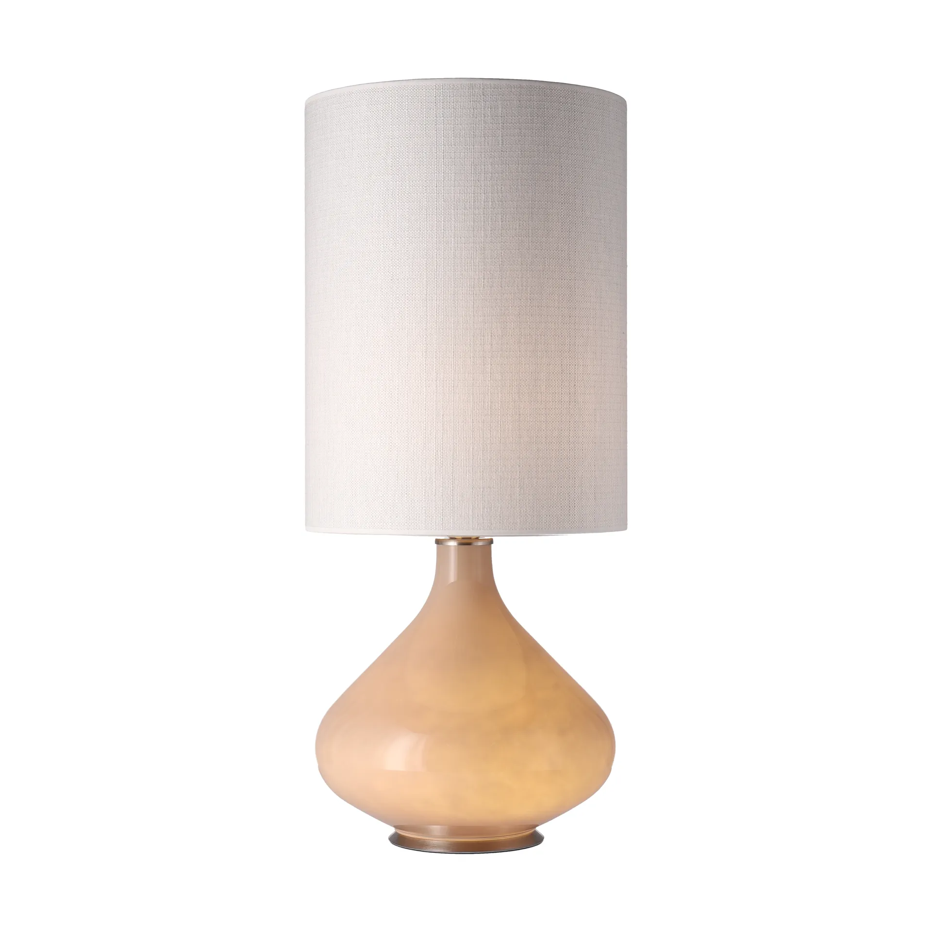 Lampe de table Flavia, base beige, Babel Beige L Flavia Lamps