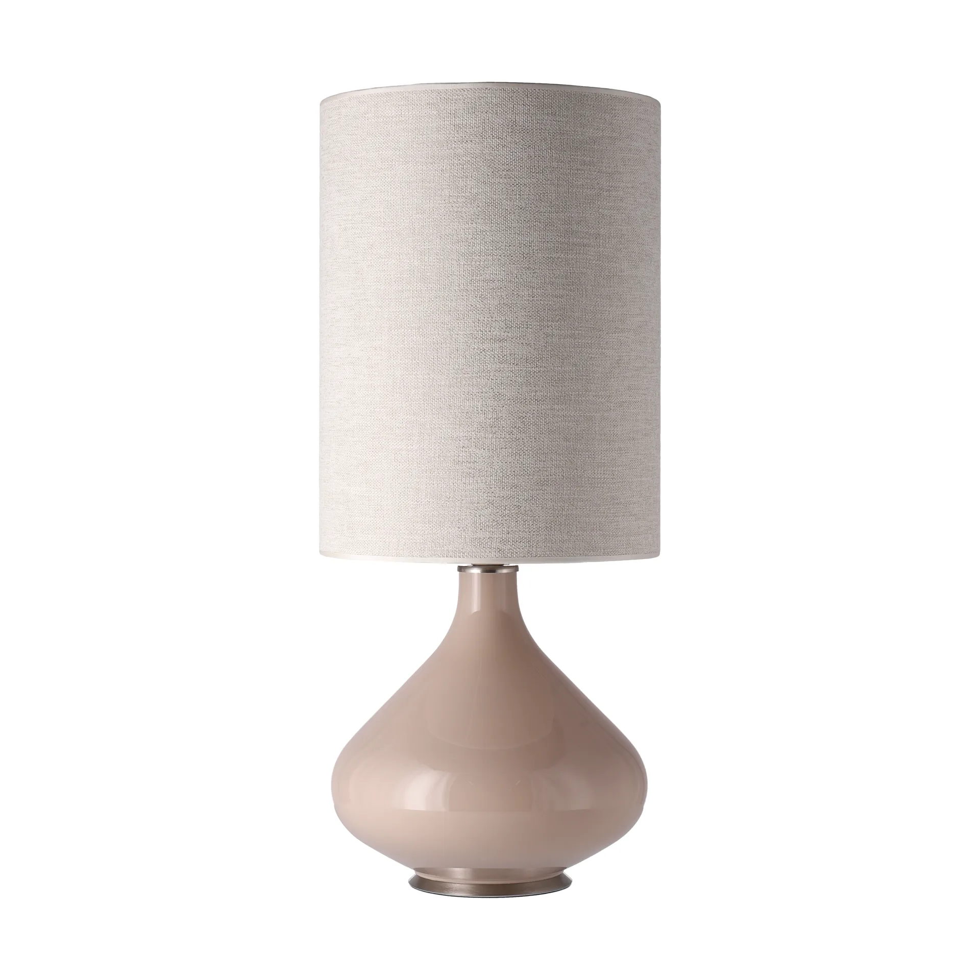 Lampe de table Flavia, base beige, London Beige L Flavia Lamps
