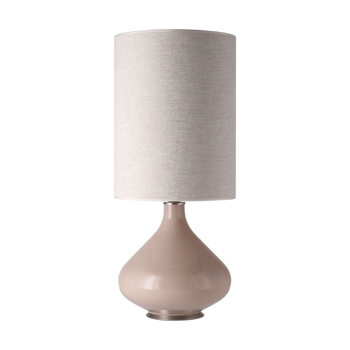 Lampe de table Flavia, base beige - London Beige L - Flavia Lamps