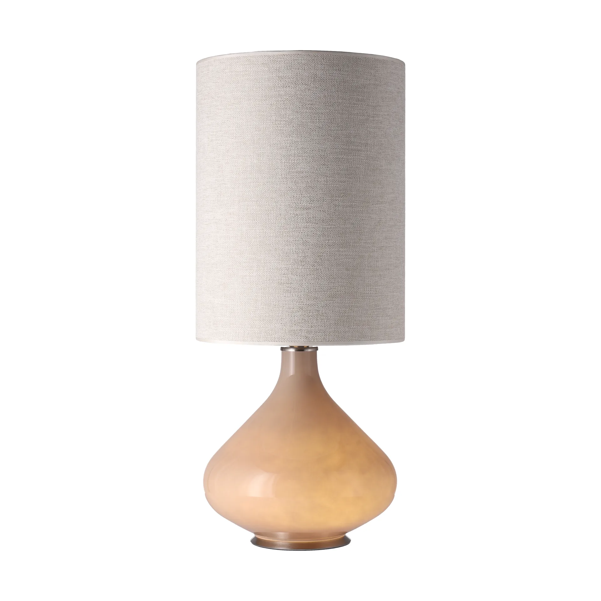 Lampe de table Flavia, base beige, London Beige L Flavia Lamps