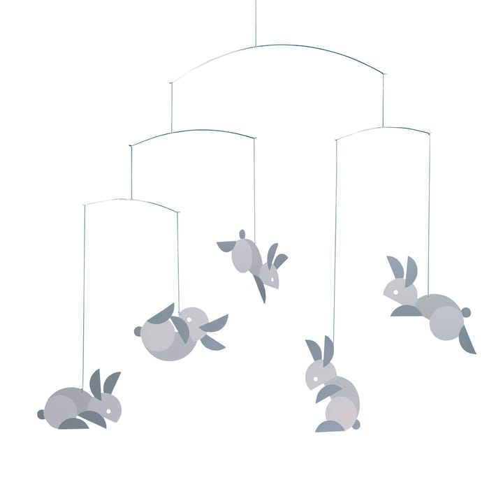 Flensted Mobile Circular bunnies - multiple - Flensted Mobiles