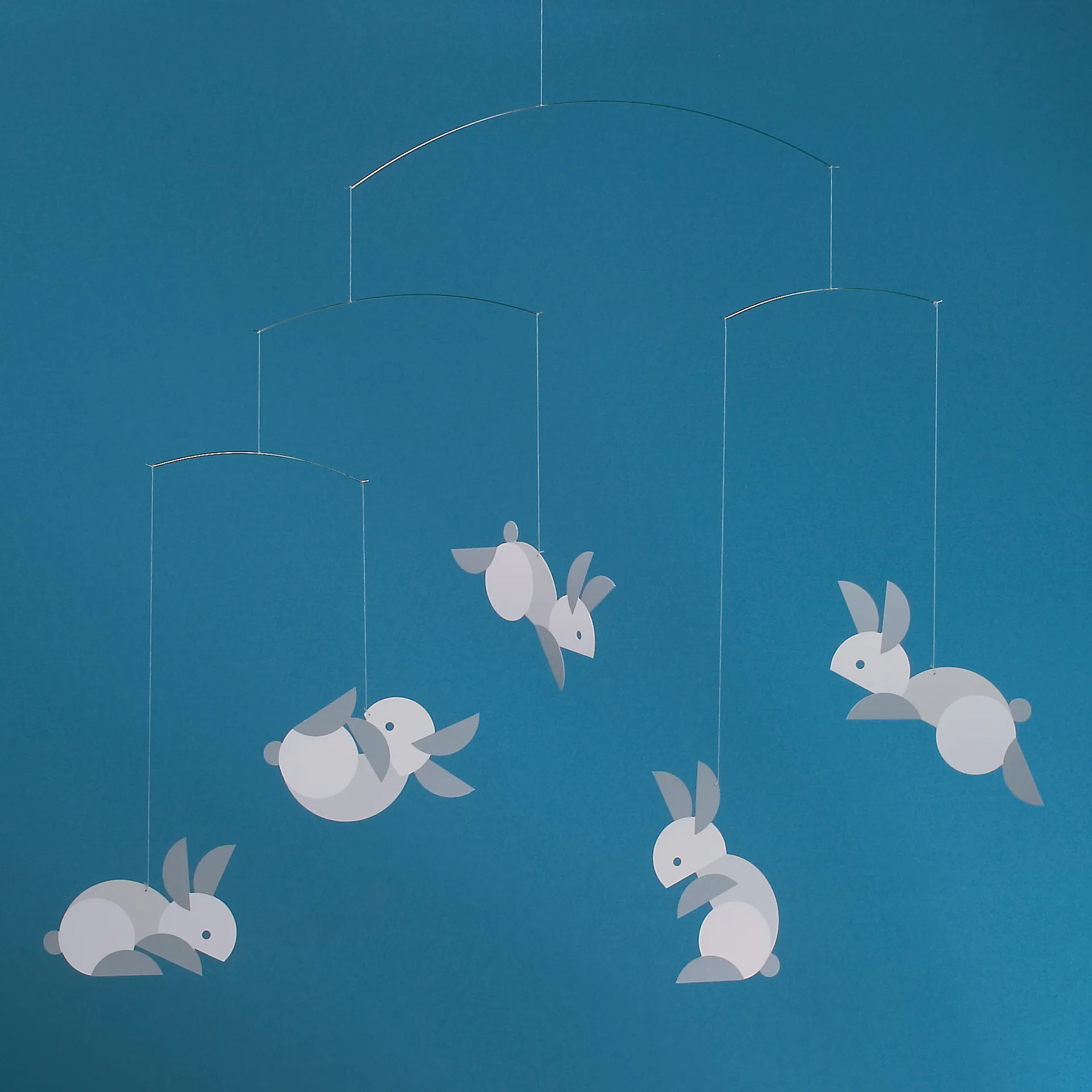 Flensted Mobile Circular bunnies, multiple Flensted Mobiles