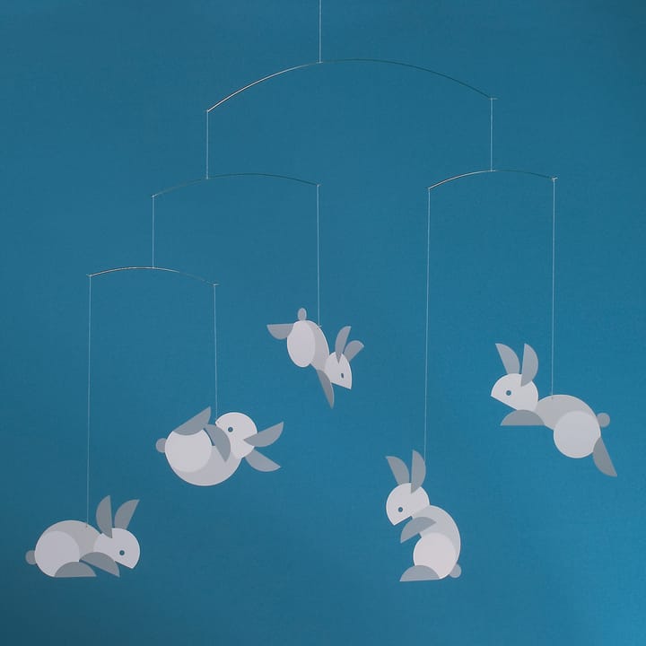 Flensted Mobile Circular bunnies - multiple - Flensted Mobiles